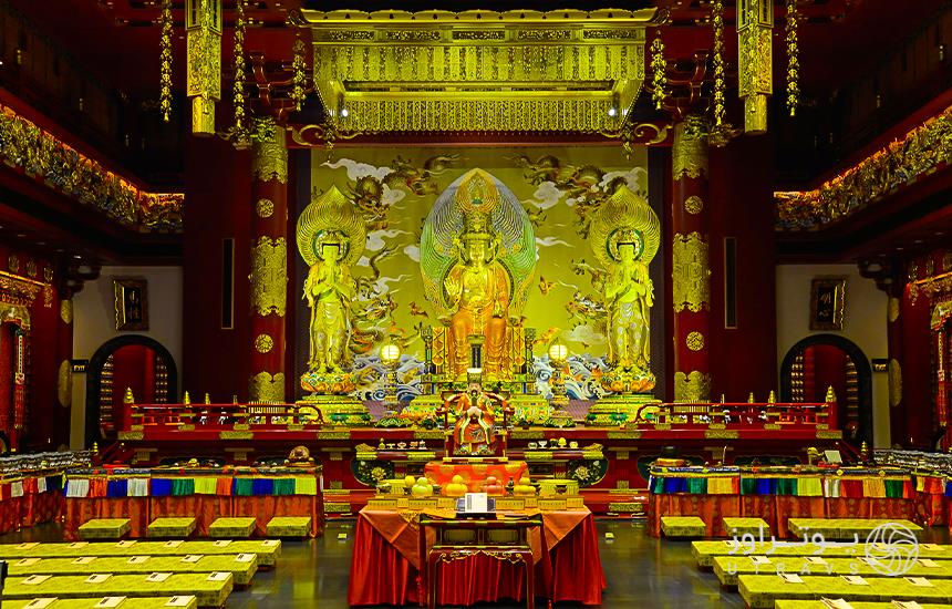  Buddha Tooth Relic Temple interior design